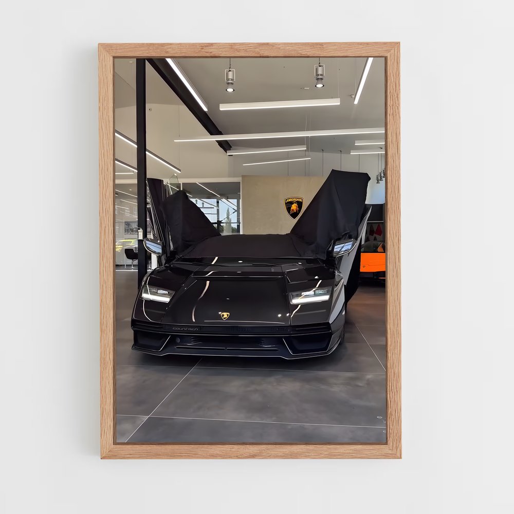 Poster Countach lpi – affiche Lamborghini (vue 4)